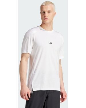 adidas Yoga Premium Training T-Shirt - Bianco