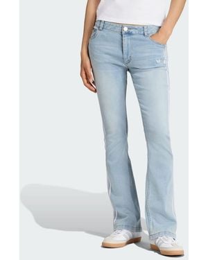 adidas Pantaloni Denim Adilenium Season 4 Teamgeist Slim Lr - Blu