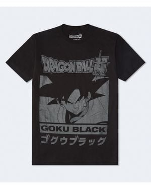 Aéropostale Dragon Ball Super Goku Relaxed Graphic Tee - Black