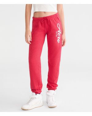 Aéropostale Script Jogger Sweatpants - Gray