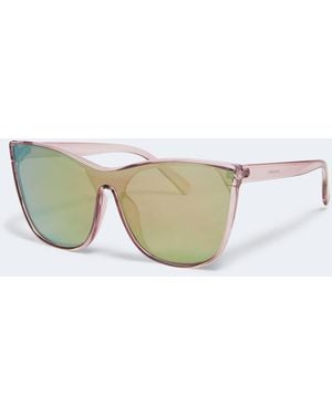 Aéropostale Oversized Cateye Sunglasses - White