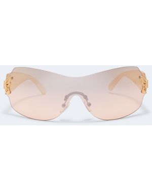 Aéropostale Butterfly Shield Sunglasses - Pink