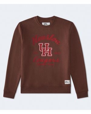Aéropostale Houston Cougars Crew Sweatshirt - Brown