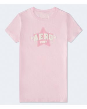 Aéropostale 1987 Star Graphic Tee - Pink