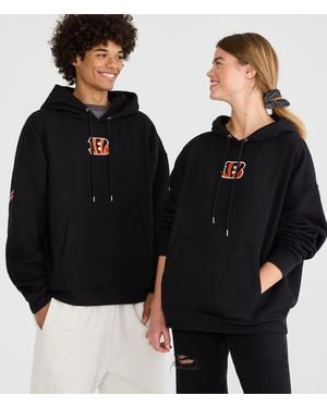 Aéropostale Cincinnati Bengals Helmet Pullover Hoodie - Black
