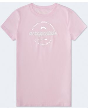 Aéropostale Bow Circle Foil Graphic Tee - Green