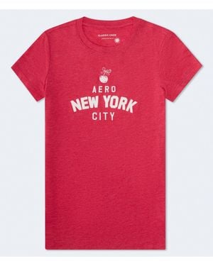 Aéropostale New York Cherry Graphic Tee - Pink