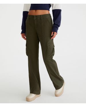 Aéropostale Bootcut Cargo Pants - Green