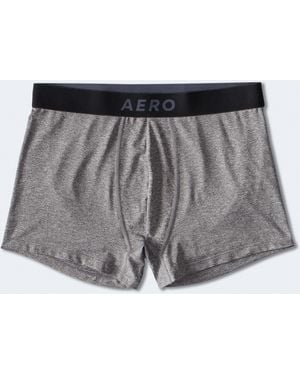 Aéropostale Marled 3" Performance Knit Trunks - Gray
