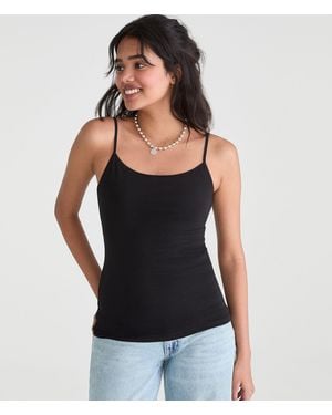 Aéropostale Favorite Shelf-Bra Cami - Black