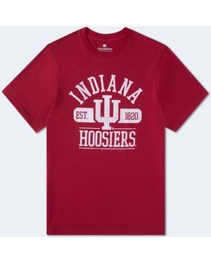 Aéropostale Indiana Hoosiers Relaxed Graphic Tee - Red