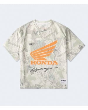 Aéropostale Honda Racing Camo Crew Jersey - White