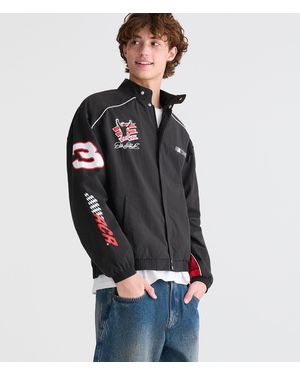 Aéropostale Nascar Dale Earnhardt Full-Zip Track Jacket - Black