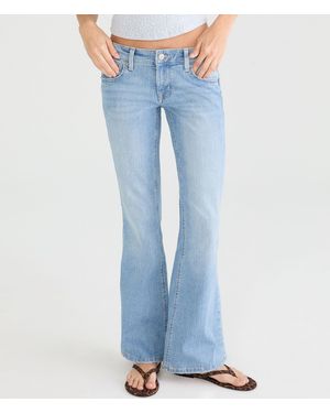 Aéropostale Low-Rise Flare Jean - Blue