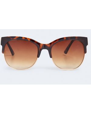 Aéropostale Tortoiseshell Clubmax Sunglasses - Brown