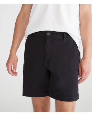 Aéropostale Stretch Chino Shorts 7.5" - Black
