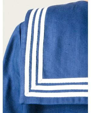 YMC Sailor Collar Top - Blue