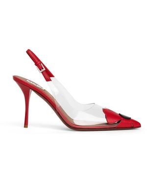 Alaïa Slingbacks Bloom Aus Nappaleder Größe 41 (Eu) - Weiß