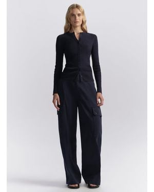 A.L.C. Carter Cotton Cargo Pant - Blue