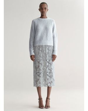 A.L.C. Lydi Midi Skirt - Gray