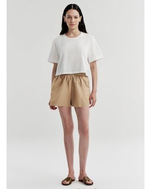 A.L.C. Nate Cotton Short - Natural