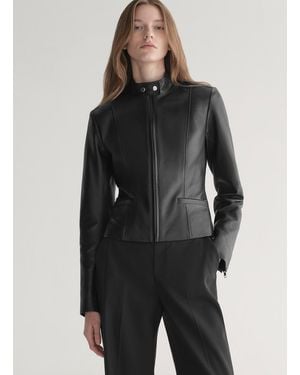 A.L.C. Marlowe Leather Jacket - Black