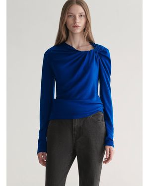A.L.C. Lizzy Jersey Top - Blue