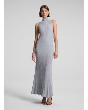 A.L.C. Arden Metknit Maxi Dress - White