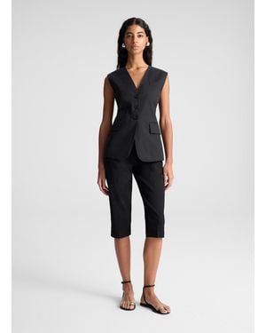 A.L.C. Bardot Linen Pant - Black