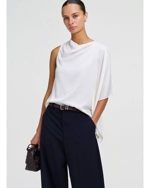 A.L.C. Kit Asymmetric Top - White