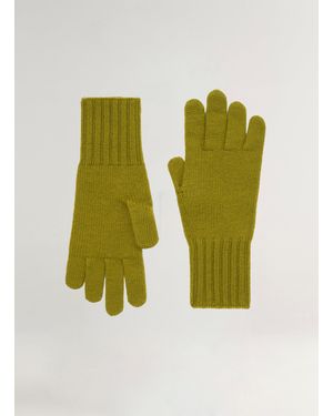 A.L.C. Charlie Cashmere Gloves - Green