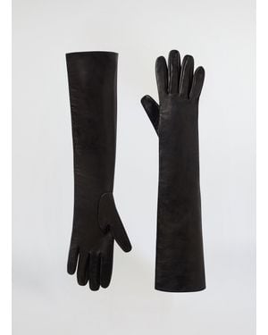 A.L.C. Noah Leather Gloves - Black