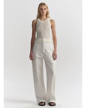 A.L.C. Carter Cotton Cargo Pant - White