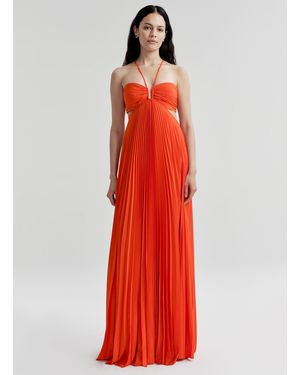 gianna halter dress Gianna Halter Sequins Maxi Gown – S.Nine by Susanna Soo main image 1
