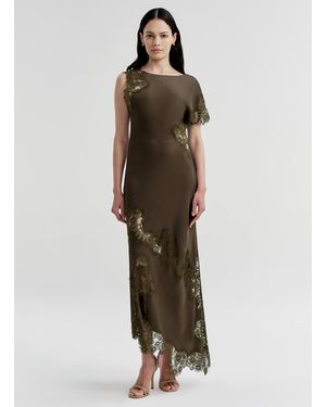 A.L.C. Alessia Dress - Brown