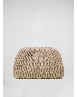 A.L.C. Enzo Clutch Bag - Natural