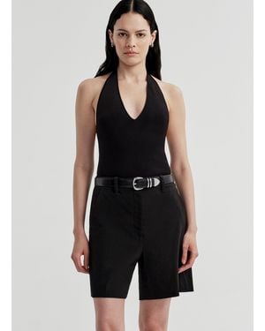 A.L.C. Lila Knit Bodysuit - Black