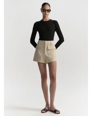 A.L.C. Oakley Stretch Cotton Short - Multicolor