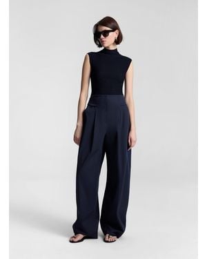 A.L.C. Elliot Cotton Pant - Blue