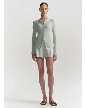 A.L.C. Winston Linen Short - Green