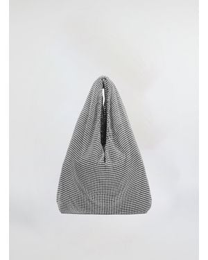 A.L.C. Paige Metal Chain Mesh Bag - Gray