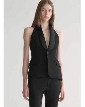 A.L.C. Payton Tuxedo Vest - Black
