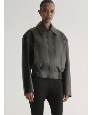 A.L.C. Otto Leather Jacket - Gray