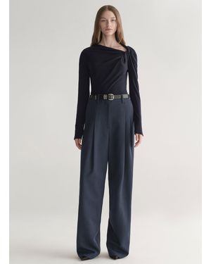 A.L.C. Colin Melange Pant - Blue