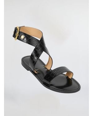 A.L.C. Amanu The Virunga Sandal - Metallic