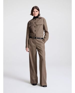 A.L.C. Liam Wool Tailored Pant - Multicolor