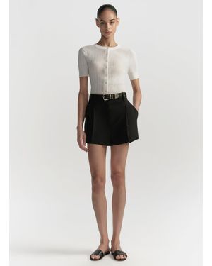 A.L.C. Winston Linen Short - Black