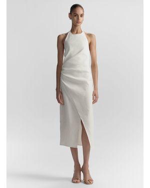 A.L.C. Elvie Midi Dress in White | Lyst