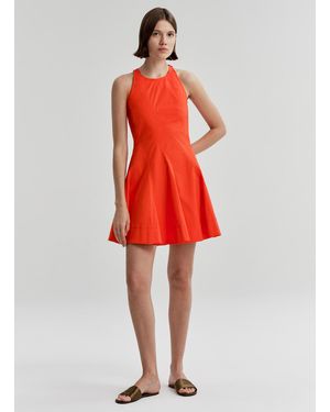 A.L.C. Grace Cotton Mini Dress - Red