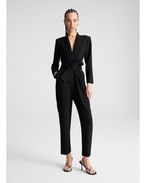 A.L.C. Kieran Crepe Jumpsuit - Black